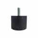 Tampon amortisseur cylindrique caoutchouc Ø60 x 45 mm • Tige filetée M10 x 30 mm