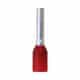 Embout de câblage 1 mm² Rouge