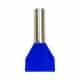 Embout de câblage double 2x2,5mm² Noir