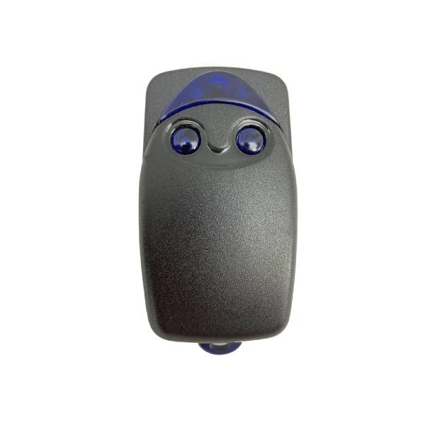 Emetteur radio FLORS 2 boutons poussoir 1 cran pour commande à distance de portail
