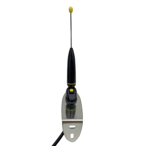 Antenne professionnelle, accordée, orientable, pour récepteur radio OX2 avec équerre support en inox et 2m de câble