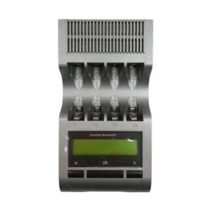 Chargeur micro processeur 4 canaux 230V • Ecran LCD • Grande autonomie • Pour 4 batteries LR6 (AA)
