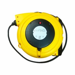 Enrouleur de câble à ressort • Câble 3G1,5 • 15m