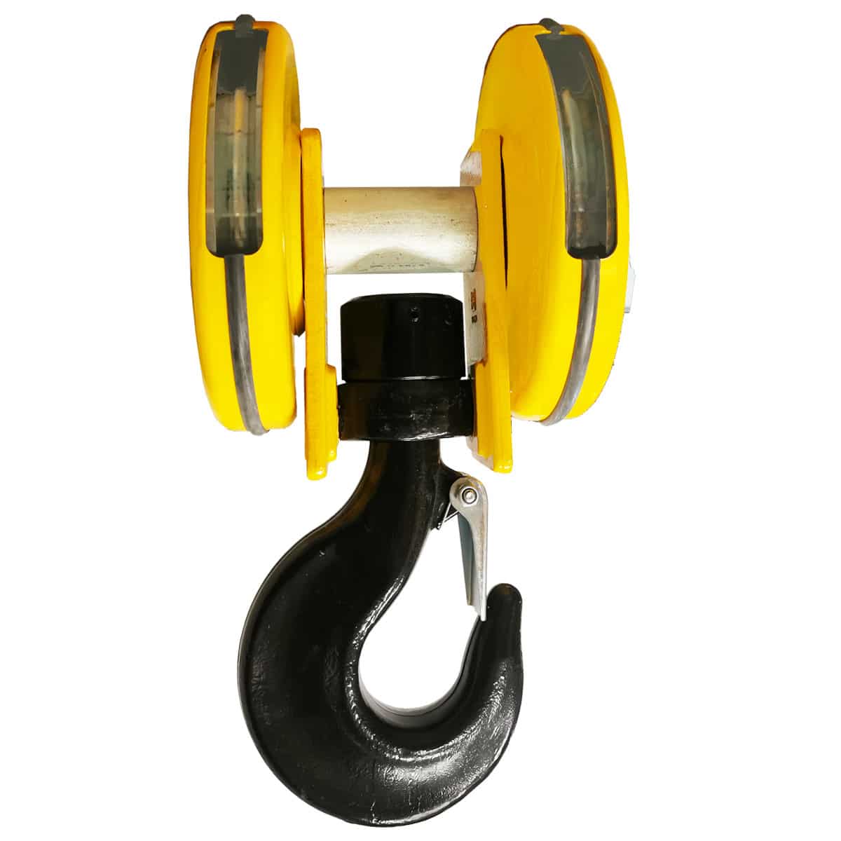 Moufle    pour palan 2 réas • Charge 10 t (M5) • Entraxe 220mm • Pour câble Ø 12-13mm