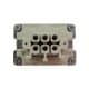 Prise femelle 6 broches (serrage par vis)