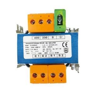 transformateur monophasé de sécurité
