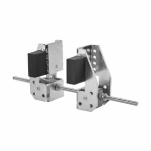 Butoir amovible réglable en tôle pliée pour chariot porte palan
