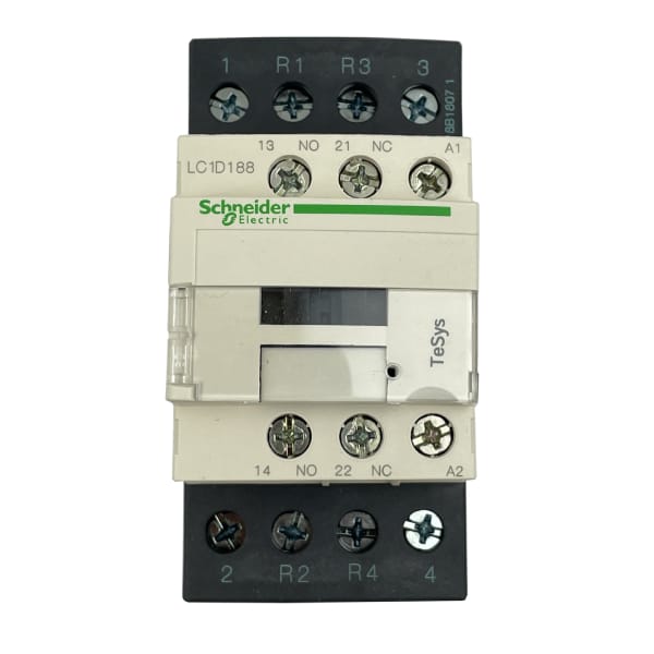 Contacteur quadripolaire Schneider LC1D188E7 • Intensité 32A Ith