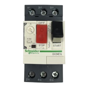 Disjoncteur magnétothermique Schneider GV2ME16 • 3 phases Intensité 9 à 14 A