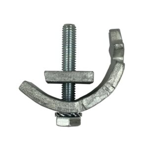 Crapaud (ou griffe de serrage) avec visserie • Pour fer épaisseur de 0 à 20 mm