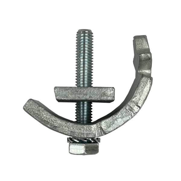 Crapaud (ou griffe de serrage) avec visserie • Pour fer épaisseur de 0 à 20 mm