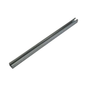 Rail 40 x 40 mm en acier galvanisé 25/10 mm