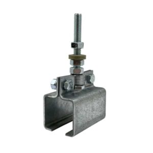 Suspente coulissante pour rail 40 x 40 mm avec Tige filetée M10