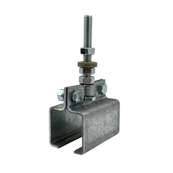 Suspente coulissante pour rail 40 x 40 mm avec Tige filetée M10