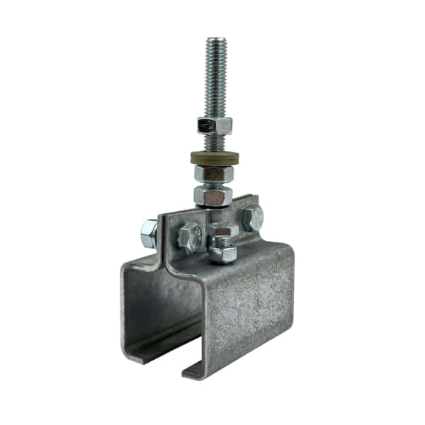 Suspente fixe pour rail 40 x 40 mm avec Tige filetée M10