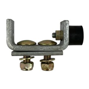 Butée d’arrêt avec visserie pour rail 40 x 40 mm