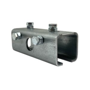 Eclisse  pour rail  40 x 40 x 2.5 mm avec visserie