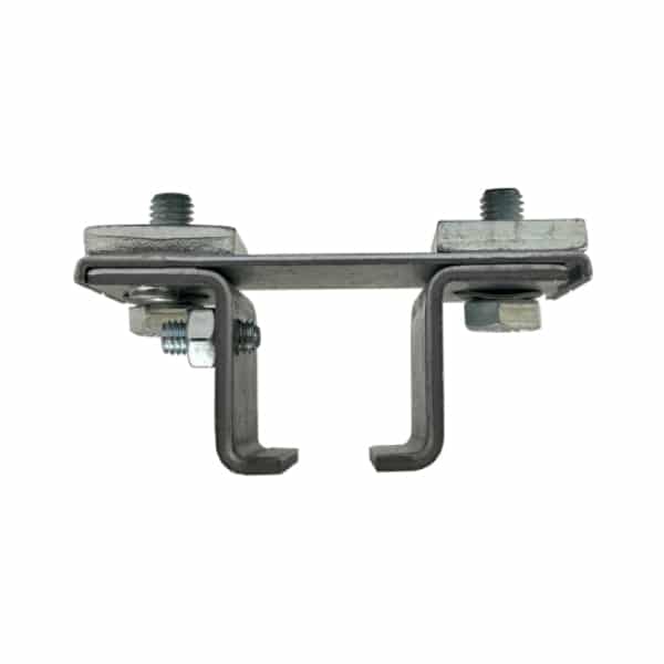 Suspente fixe pour console 30 x 32 mm avec 2 vis et 2 écrous carrés