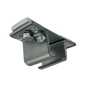 Suspente fixe pour console 30 x 32 mm avec 2 vis et 2 écrous carrés