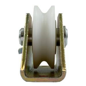 Poulie polyamide avec support pour treuils TM200/77