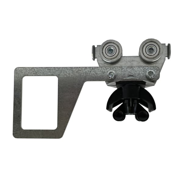 Chariot entraineur acier avec galets acier • Pour rail 30 x 32 mm