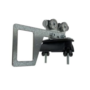 Chariot entraineur acier avec galets acier • Pour rail 30 x 32 mm