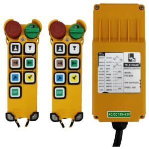 Radiocommande F21-E3M-6S       avec 1 émetteur de secours • (6 boutons 1 cran)