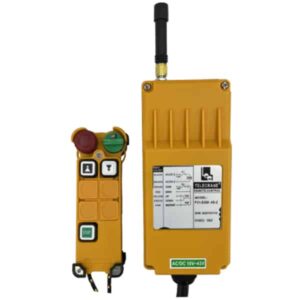 Radiocommande Telecrane F21-E3M-4S-2        avec antenne extérieure • (2 boutons 1 cran)