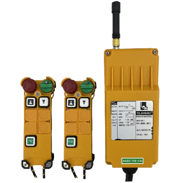 Radiocommande F21-E3M-4S-2       avec antenne extérieure et 1 émetteur de secours • (2 boutons 1 cran)