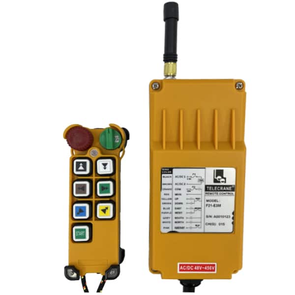 Radiocommande F21-E3M-6S    avec antenne extérieure • (6 boutons 1 cran)
