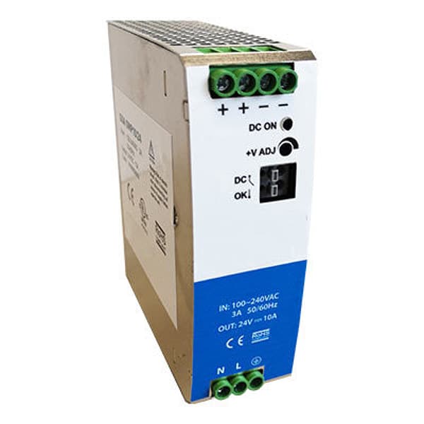 Alimentation régulée à découpage • entrée 230 VAC sortie 24 VDC / 60W / 2,5 A