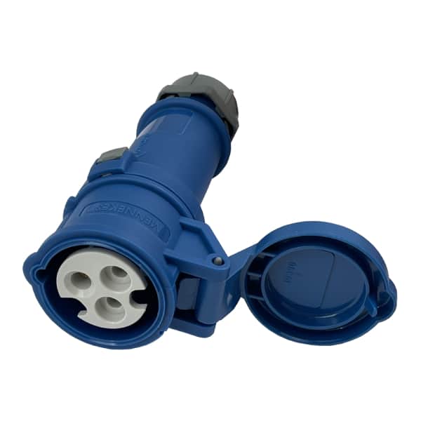 Prolongateur industriel femelle 2 Pôles + terre • IP44 • 16 A