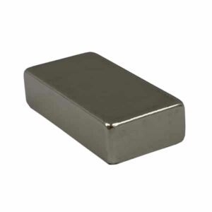 Aimant néodyme rectangulaire 40 x 20 x 10 mm