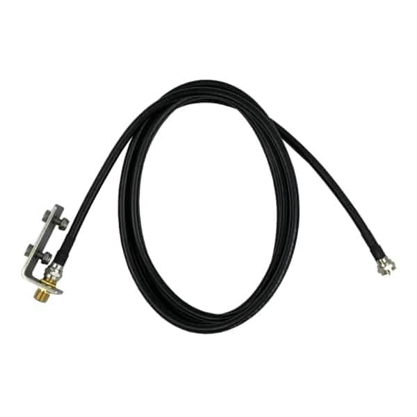 Rallonge d’antenne récepteur avec câble de 10 m • Connecteur • Tôle et visserie