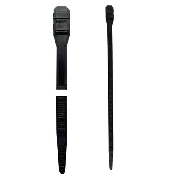 Paquet de liens polyamide noir