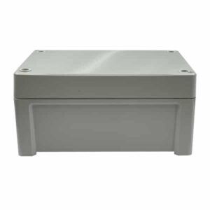 Coffret électrique ABS couvercle gris • 187 x 122 x 90 mm