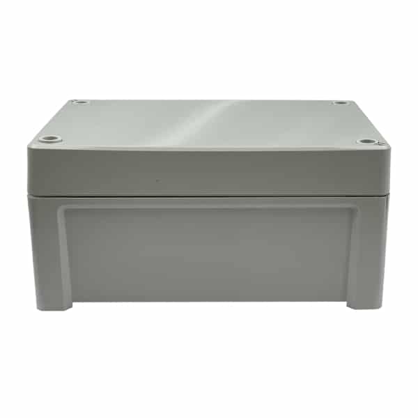 Coffret électrique ABS couvercle gris • 187 x 122 x 90 mm