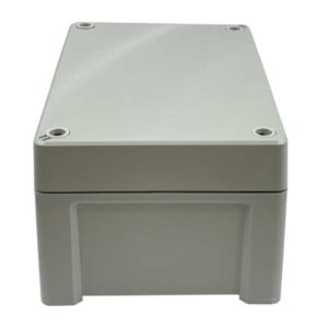 Coffret électrique ABS couvercle gris • 187 x 122 x 90 mm