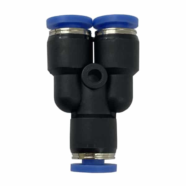 Coupleur Y pour tuyaux 2,7 x 4 mm