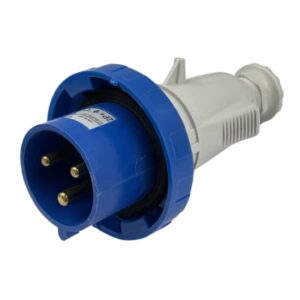 Prise mâle 2P+T • IP67 • 230 VAC • 32 A