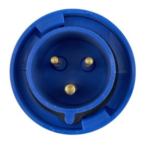 Prise mâle 2P+T • IP67 • 230 VAC • 32 A