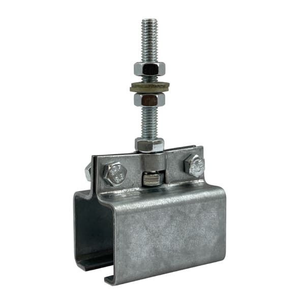 Suspente coulissante ABS1 pour rail S1 30 X 32 mm avec Tige filetée M8 X 42