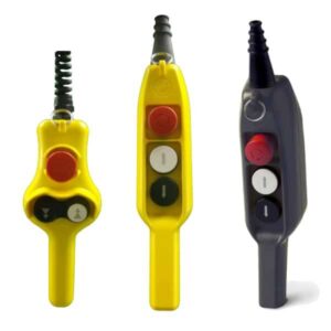 commande à bouton électrique