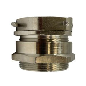Presse           étoupe en laiton nickelé avec ancrage • PG36 • pour câble Ø 24 à 30 mm