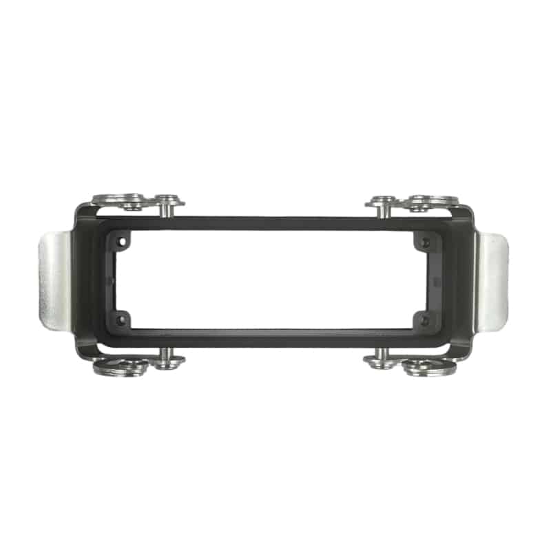 Embase           encastrée pour prise 24 broches • 4 verrous