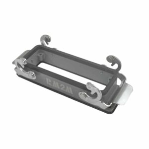 Embase           encastrée pour prise 24 broches • 4 verrous