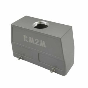 Capot                         pour prise / insert 24 broches • 4 ergots