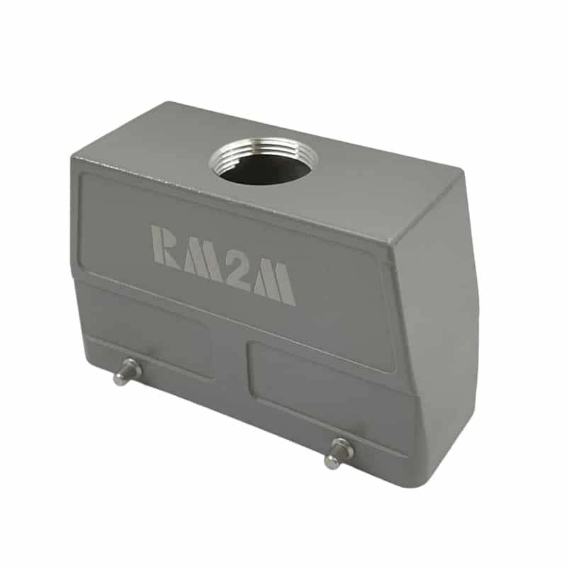 Capot                         pour prise / insert 24 broches • 4 ergots