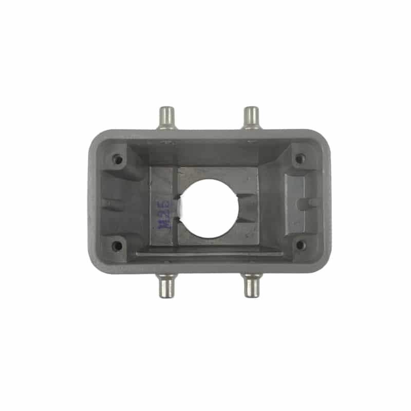 Capot                                pour prise / insert 10 broches • 4 ergots