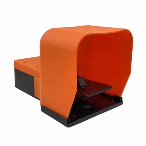 Pédale simple pneumatique avec distributeur monostable 5/2 entrées 1/4′ G